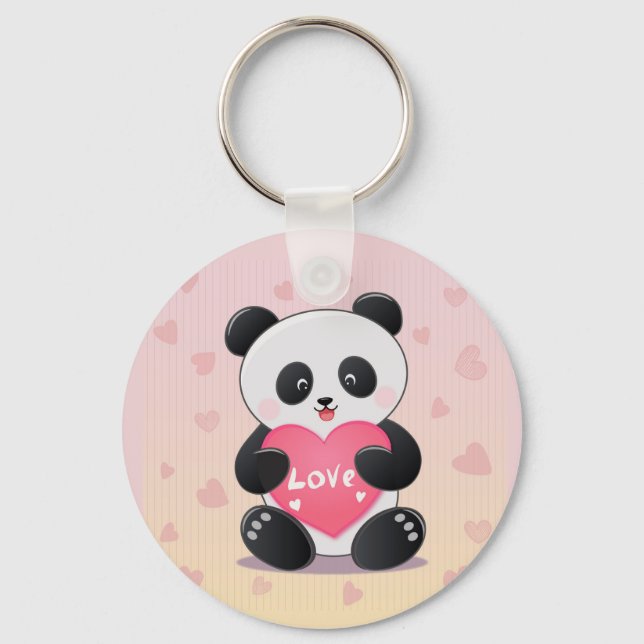 You Are My Panda-mic Love Keychain (Front)