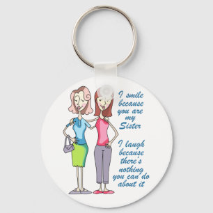 You are my Sister Keychain