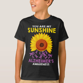 You Are My Sunshine Alzheimer's Awareness  T-Shirt
