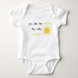 You Are My Sunshine Baby Bodysuit
