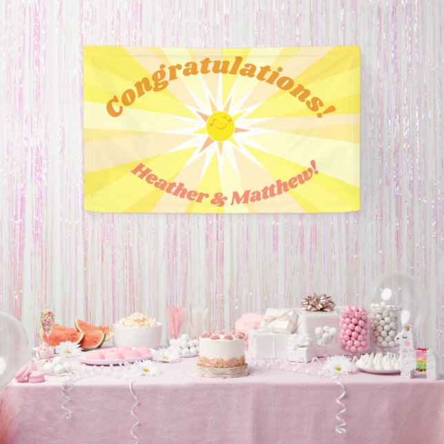 You are my Sunshine Baby Shower  Banner (Party)