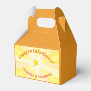 You are my Sunshine Baby Shower  Favor Box