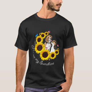 You Are My Sunshine Beagle Dog T-Shirt