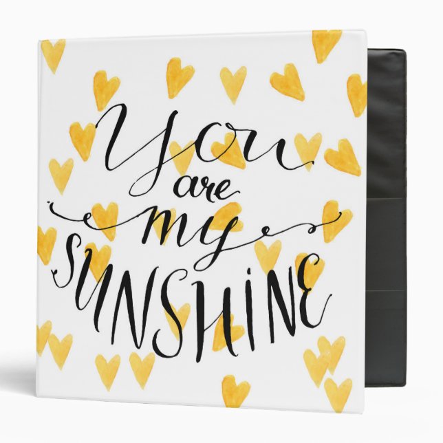 You Are My Sunshine Binder (Front/Inside)