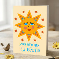 You are my Sunshine Cheerful Sun CUSTOM