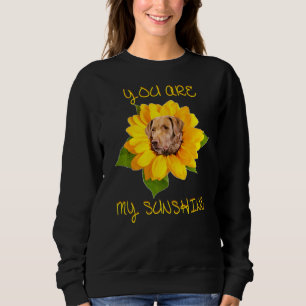 You Are My Sunshine Chesapeake Bay Retriever Premi Sweatshirt