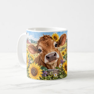 You Are My Sunshine Cow Mug