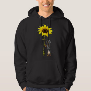 You Are My Sunshine Dachshund Funny Dog Mom Dad Do Hoodie