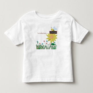 You Are My Sunshine Granddaughter Toddler T-shirt