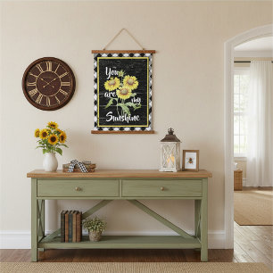 You are my sunshine  hanging tapestry