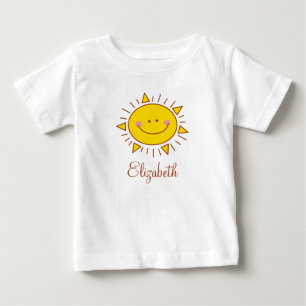 You Are My Sunshine Happy Cute Sunny Day Baby T-Shirt