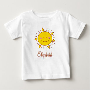 You Are My Sunshine Happy Cute Sunny Day Baby T-Shirt