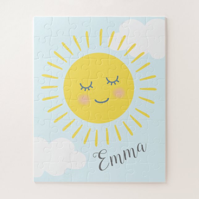 You are my sunshine happy sun jigsaw puzzle (Vertical)