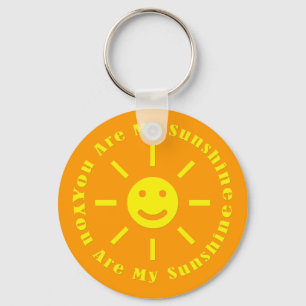 You Are My Sunshine Keychain