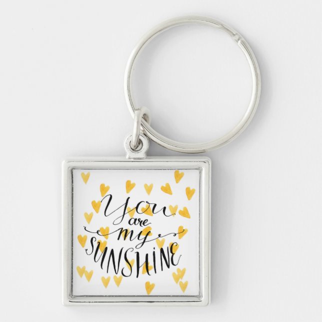 You Are My Sunshine Keychain (Front)