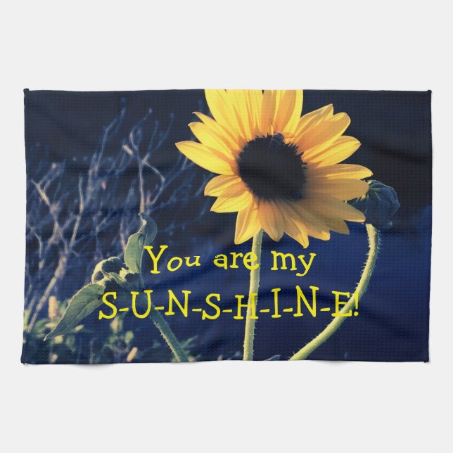 You are my Sunshine! Kitchen Towel (Horizontal)