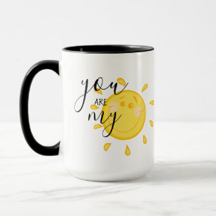 You Are My Sunshine Love You To Moon and Back Mug