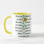 You are my Sunshine Mug<br><div class="desc">You are my Sunshine poem and sunflower</div>