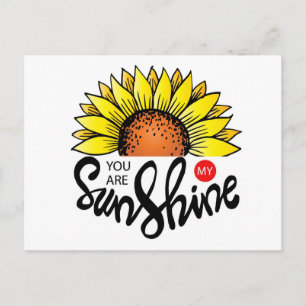 You are my Sunshine Postcard