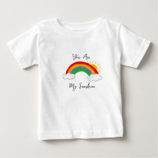  You are my sunshine rainbow toddler t-shirt. Baby T-Shirt