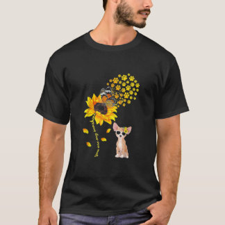 You Are My Sunshine Sunflower Chihuahua Men Women T-Shirt
