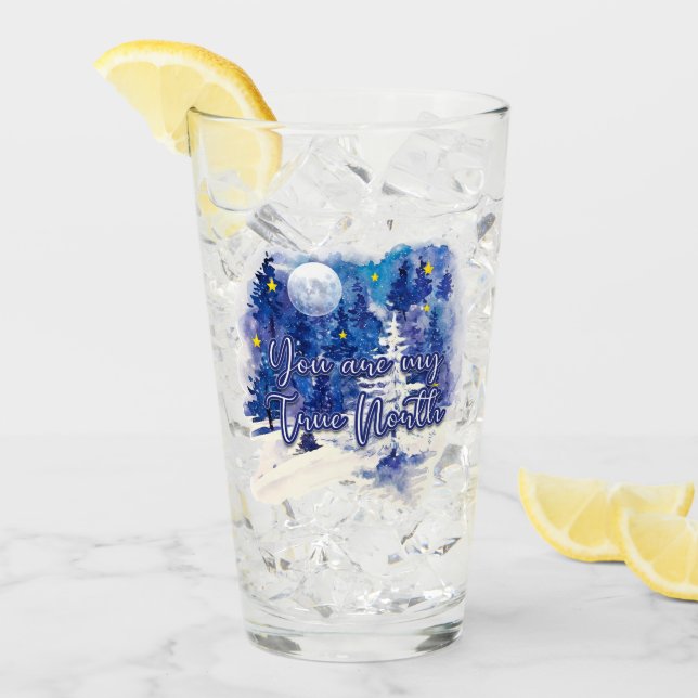 You Are My True North Glass (Front Ice)
