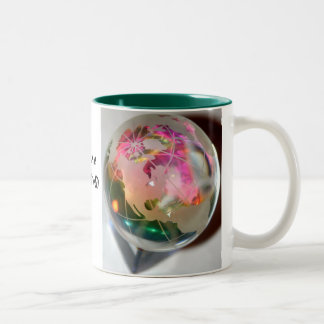 You Are My World Two-Tone Coffee Mug