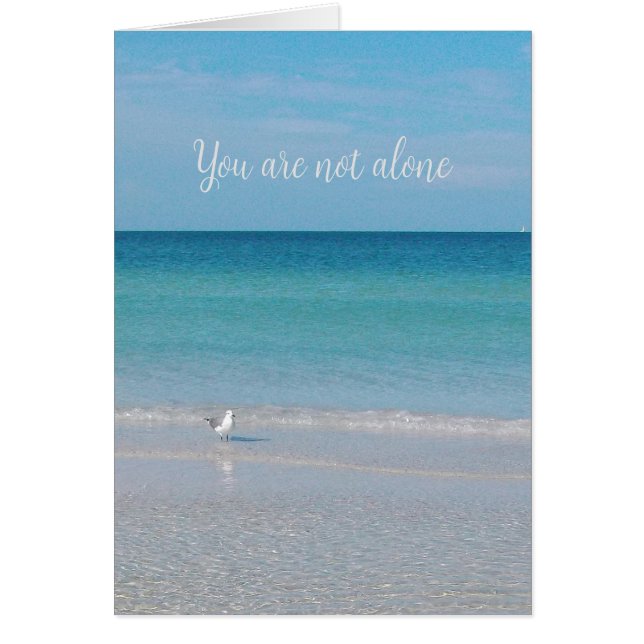 "you are not alone" (Front)
