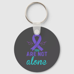 You Are Not Alone  Keychain