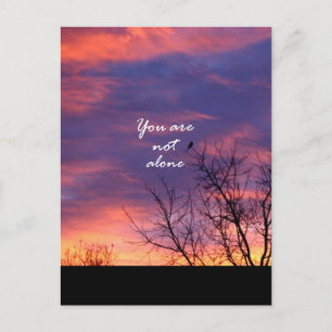 You Are Not Alone Postcard
