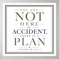 You Are Not Here by Accident There Is a Plan Quote