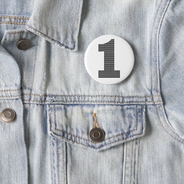 You Are Number One 2 Inch Round Button (In Situ)