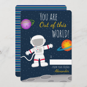 You Are Out of This World Valentines Classroom