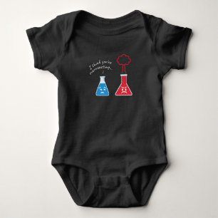 You are Overreacting Chemist Chemistry Baby Bodysuit