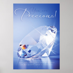 YOU ARE PRECIOUS - Christian Religious Posters