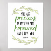 You are Precious in my Eyes - Isaiah 43:4