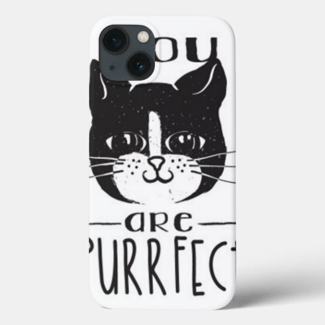 You Are Purrfect Case-Mate iPhone Case (Back)