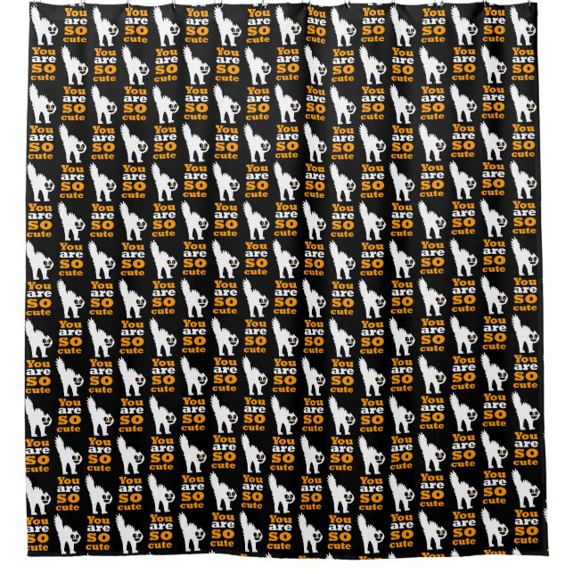 You are so cute frustred cat Case-Mate iPhone case (Front)