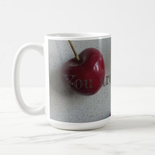 You Are So Sweet Cherry Coffee Mug (Left)