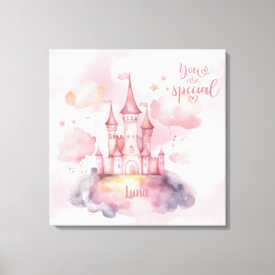 You are Special Palace Pink Cloud customizable Canvas Print