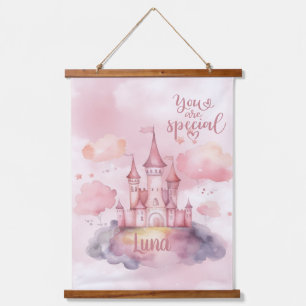 You are Special Palace Pink Cloud customizable Hanging Tapestry