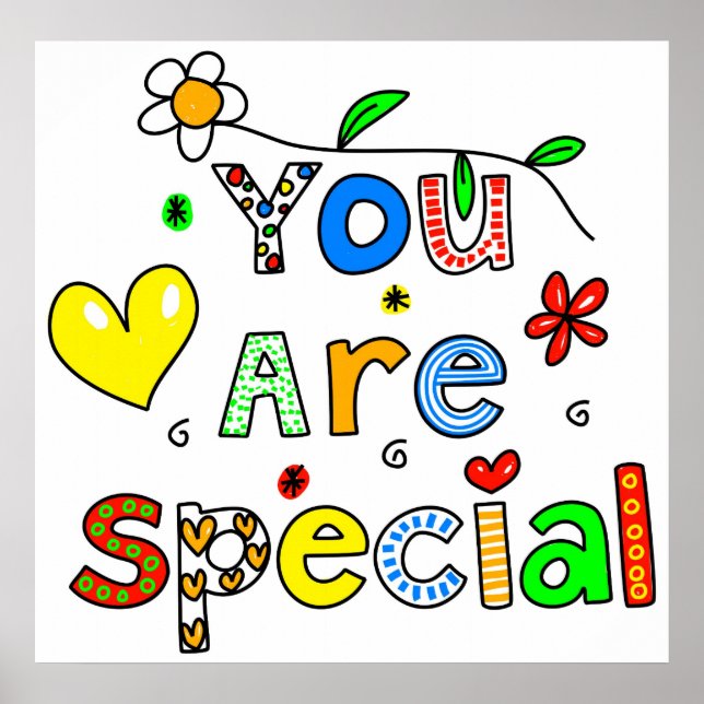 You Are Special Poster (Front)