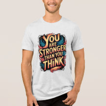 You Are Stronger Motivational Quote Phoenix Design