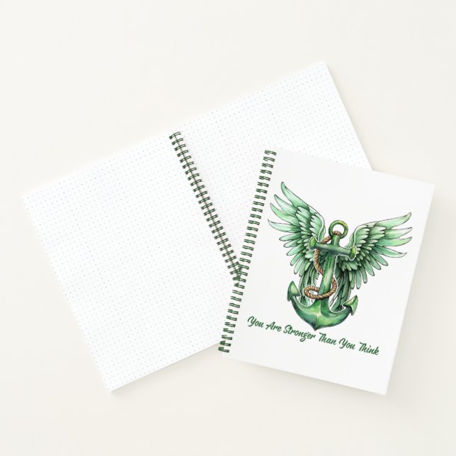 You are stronger than you think notebook (Inside)