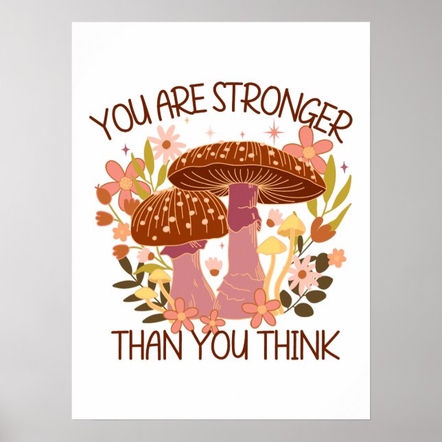 You Are Stronger Than You Think Poster (Front)