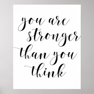 You Are Stronger Than You Think Poster