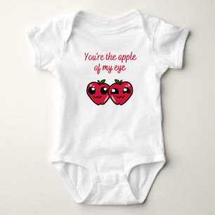 You are the Apple of my eye Baby Bodysuit