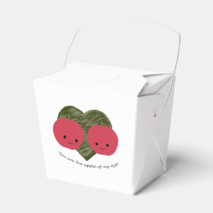 You are the Apple of my Eye Favor Box