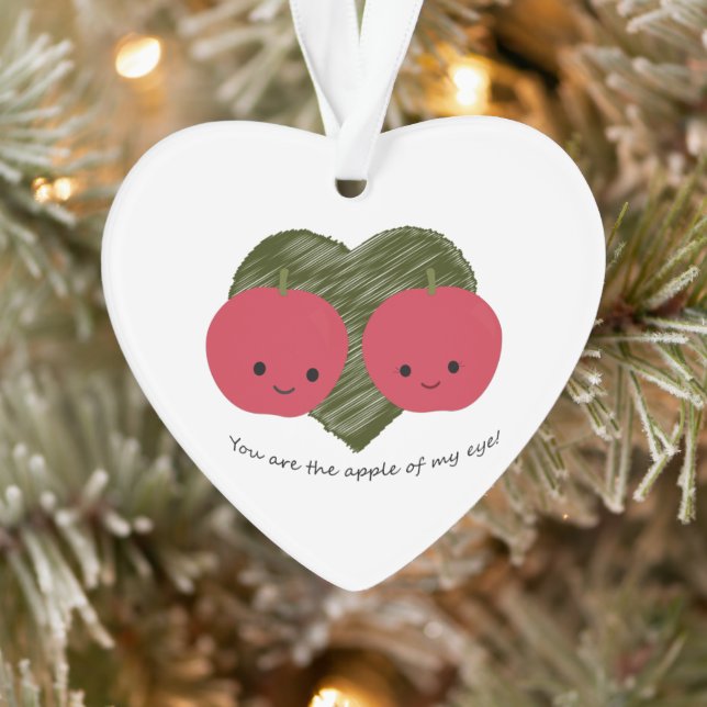 You are the Apple of my Eye Ornament (Tree)