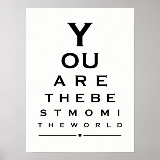 Mother S Day Eye Chart